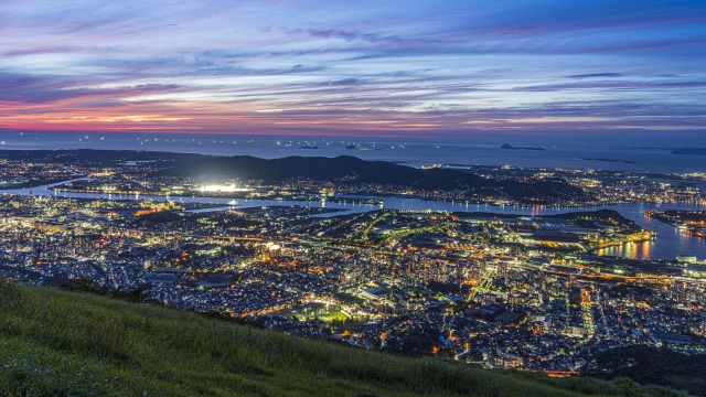 皿倉山（福岡県北九州市）